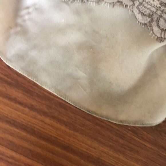 Badgley Mischka beige beaded, black tie, mother of the bride evening gown off th - Picture 9 of 12